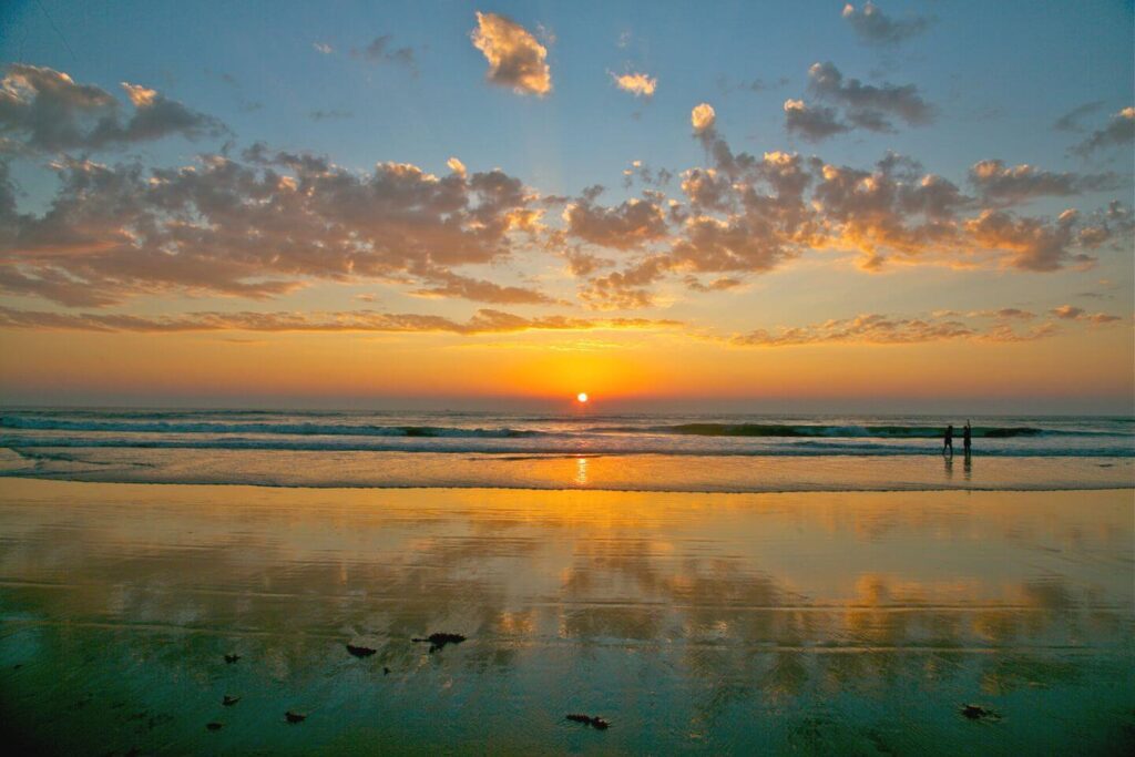 sunset-on goa-beach