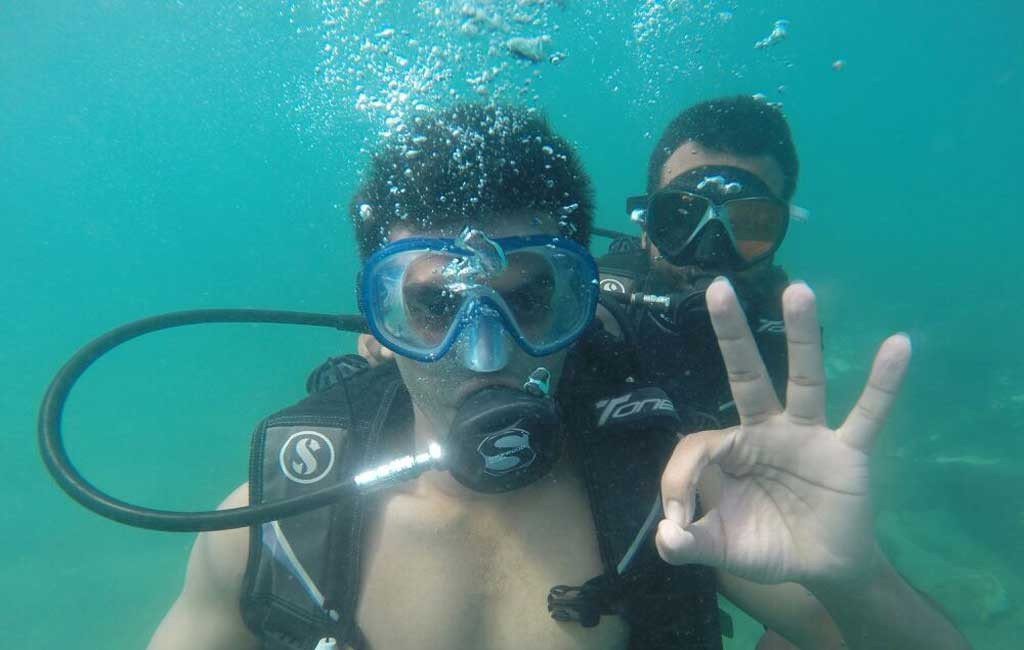 scuba diving in Goa