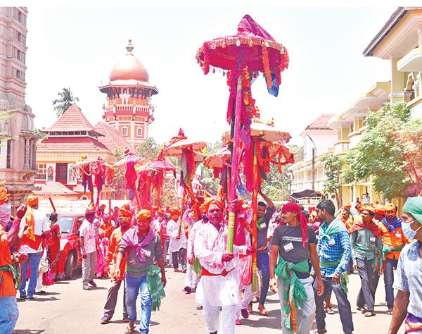 umbrella festival in south Goa